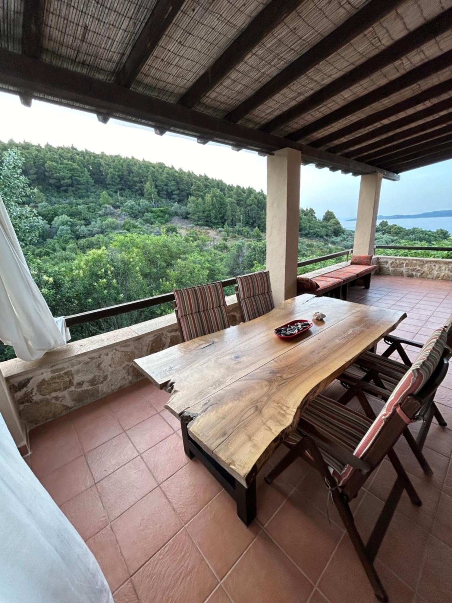 Stone Villas Nea Roda Bagian luar foto
